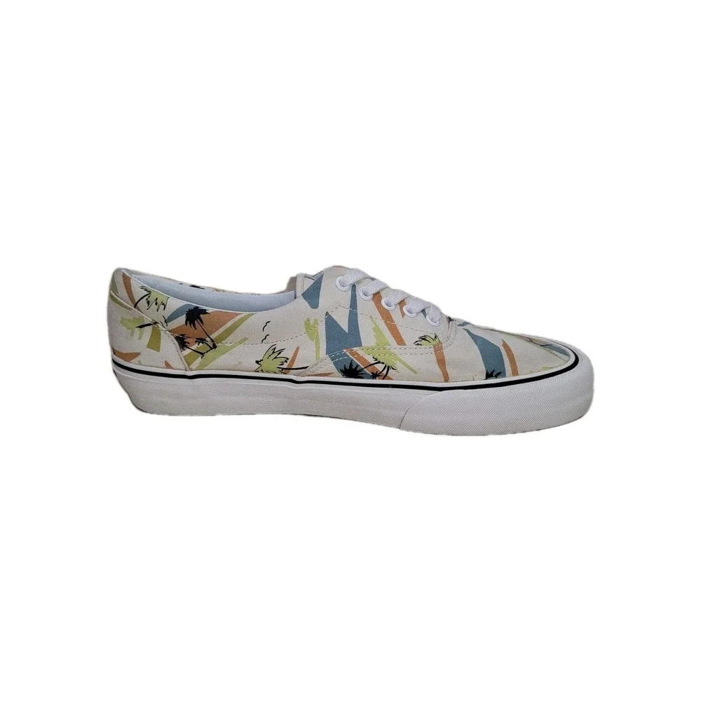 Vans Era SF Island Beach Palms Men Size 13 Canvas Skate Surf Board Shoes Low Top
